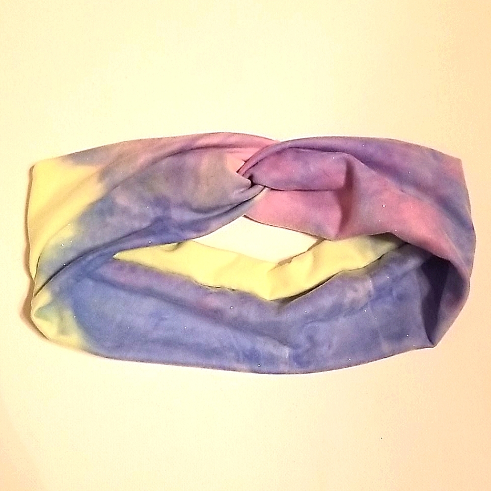 Tie-dye Wide Bohemian Wrap Headband